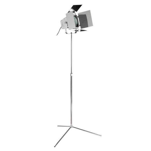 premier housewares Jarah Spotlight Chrome Floor Lamp