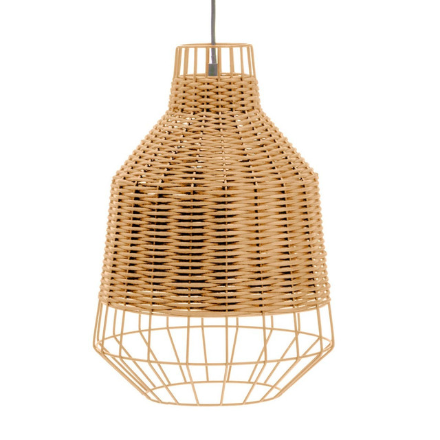 Premier Housewares Jaya Natural Rattan Pendant Light