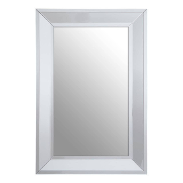 premier housewares Jensen Rectangular Silver Wall Mirror