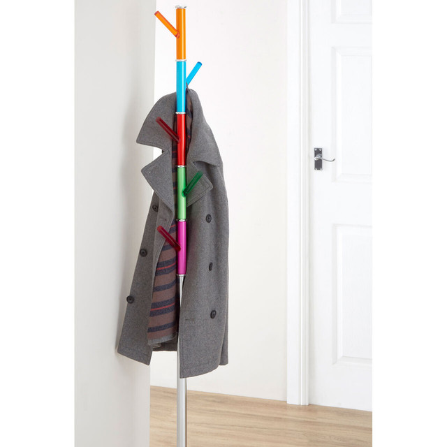 Premier Housewares Joan Multicoloured Acrylic Pegs Coat Stand