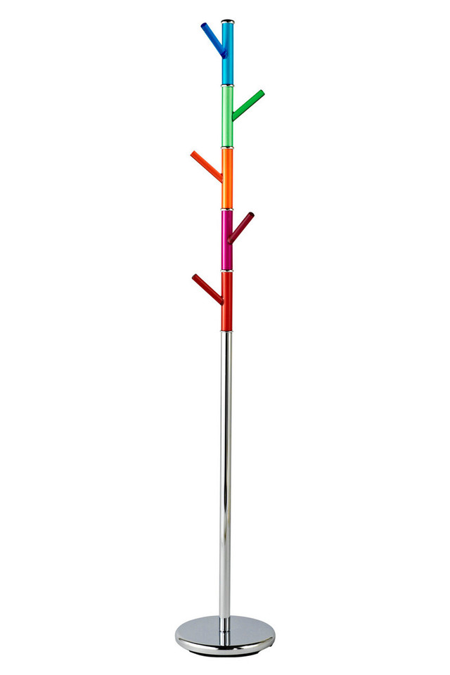 premier housewares Joan Multicoloured Acrylic Pegs Coat Stand