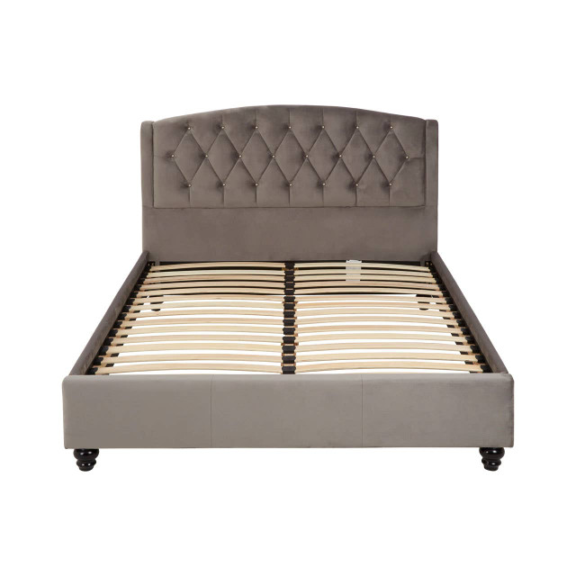 Premier Housewares Josephine Steel Shade Double Bed