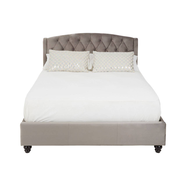 premier housewares Josephine Steel Shade Double Bed