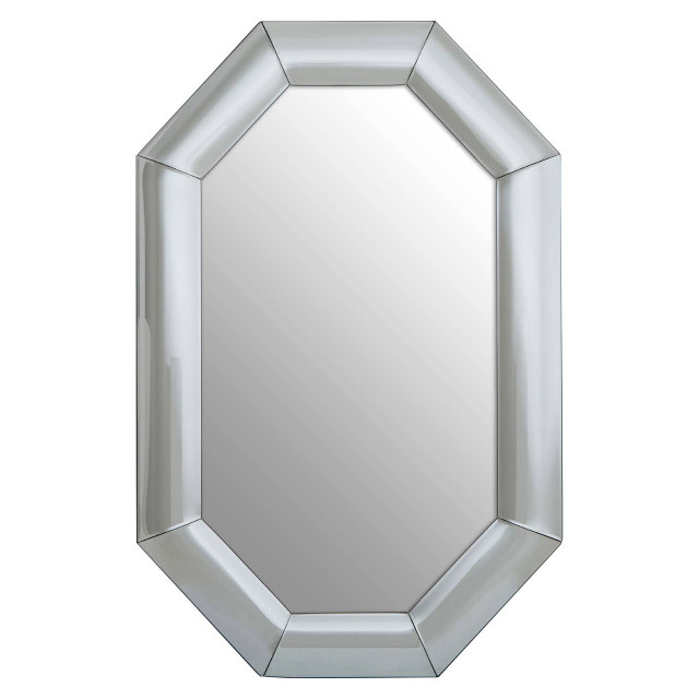 premier housewares Josie Silver Octagon Wall Mirror