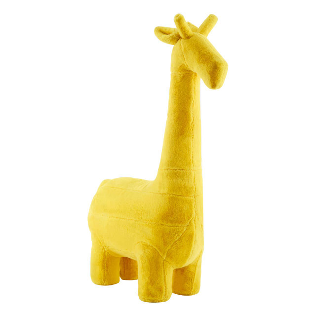Premier Housewares Jungle Safari Kids Yellow Giraffe Animal Stool