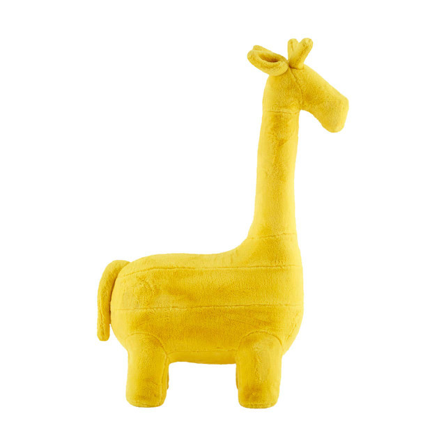 Premier Housewares Jungle Safari Kids Yellow Giraffe Animal Stool