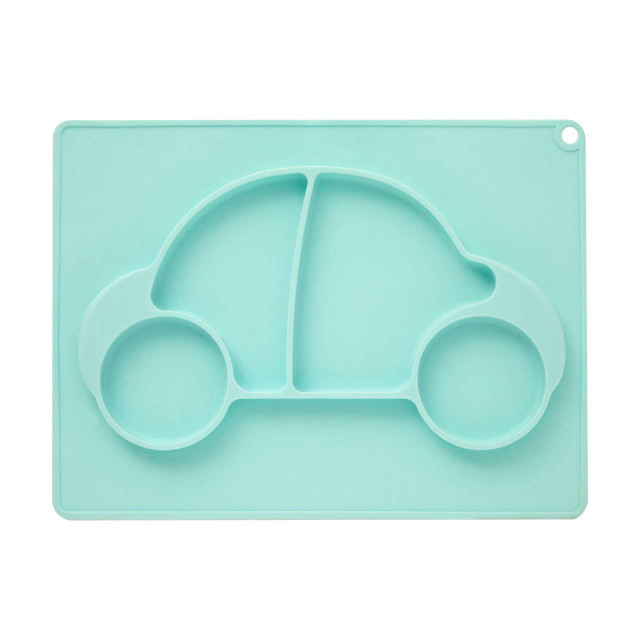 Premier Housewares Kai Silicone Divided Food Plate In Car Shape