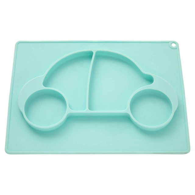 Premier Housewares Kai Silicone Divided Food Plate In Car Shape