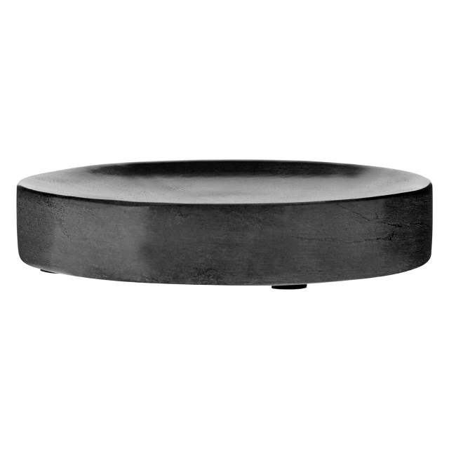 Premier Housewares Kamal Dark Grey Marble Effect Soap Dish