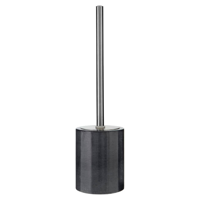Premier Housewares Kamal Dark Grey Marble Effect Toilet Brush