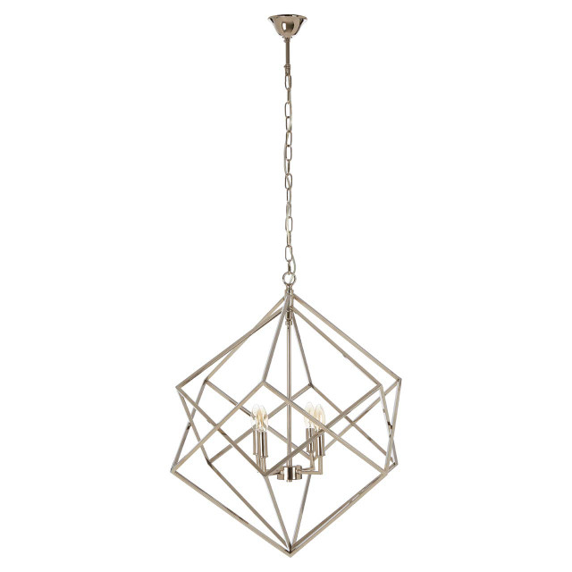 premier housewares Kamara Double Box Design Chandelier