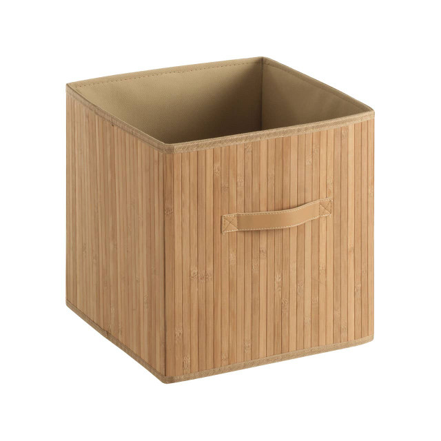 premier housewares Kankyo Natural Bamboo Storage Box wit Handles