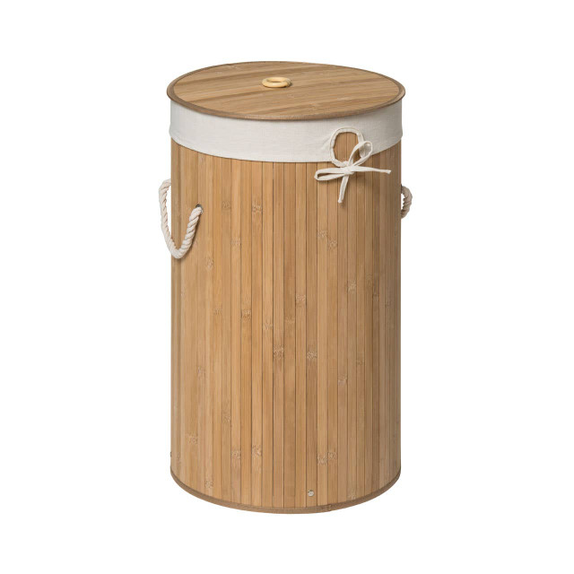premier housewares Kankyo Natural Round Laundry Hamper