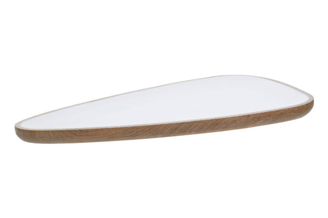 premier housewares Kara Large Mango Wood Serving Platter