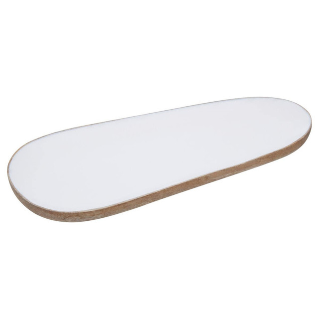 premier housewares Kara Mango Wood Large Oval Serving Platter
