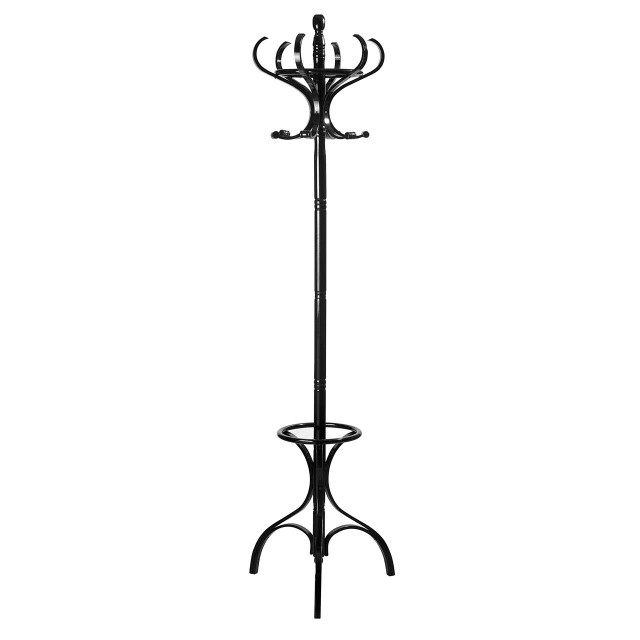 Premier Housewares Kennedy Black Finish Floor Standing Coat Stand