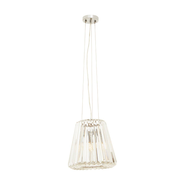 Premier Housewares Kensington Townhouse 3 Bulb Pendant Light
