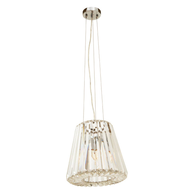 Premier Housewares Kensington Townhouse 3 Bulb Pendant Light