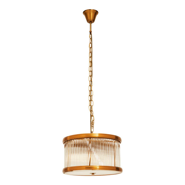 Premier Housewares Kensington Townhouse 5 Bulb Small Bronze Pendant Light