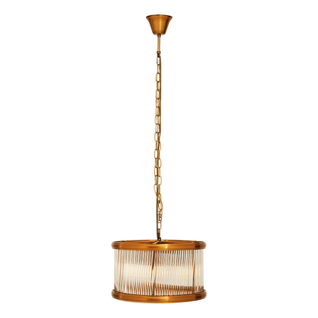 premier housewares Kensington Townhouse 5 Bulb Small Bronze Pendant Light