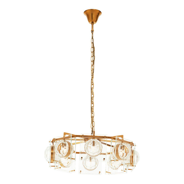 Premier Housewares Kensington Townhouse 8 Bulb Pendant Light