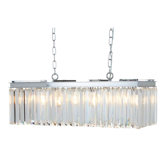 Premier Housewares Kensington Townhouse 8 Bulbs Pendant Light