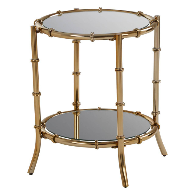 premier housewares Kensington Townhouse Bamboo Design Side Table