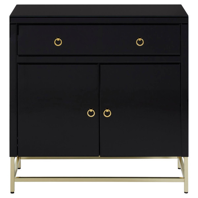 Premier Housewares Kensington Townhouse Black Cabinet