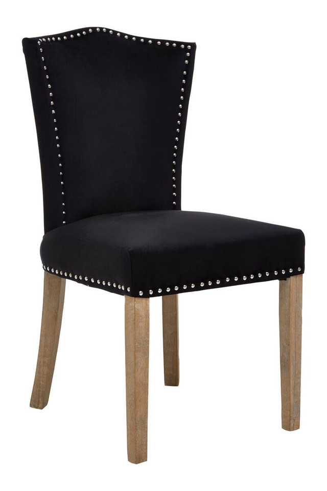 Premier Housewares Kensington Townhouse Black Dining Chair
