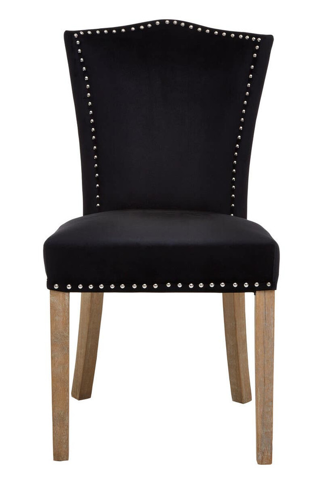 Premier Housewares Kensington Townhouse Black Dining Chair