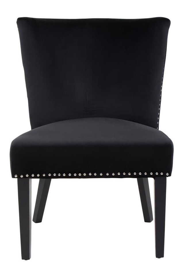Premier Housewares Kensington Townhouse Black Winged Dining Chair