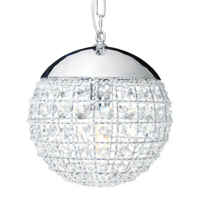 premier housewares Kensington Townhouse Crystal Beads Pendant Light