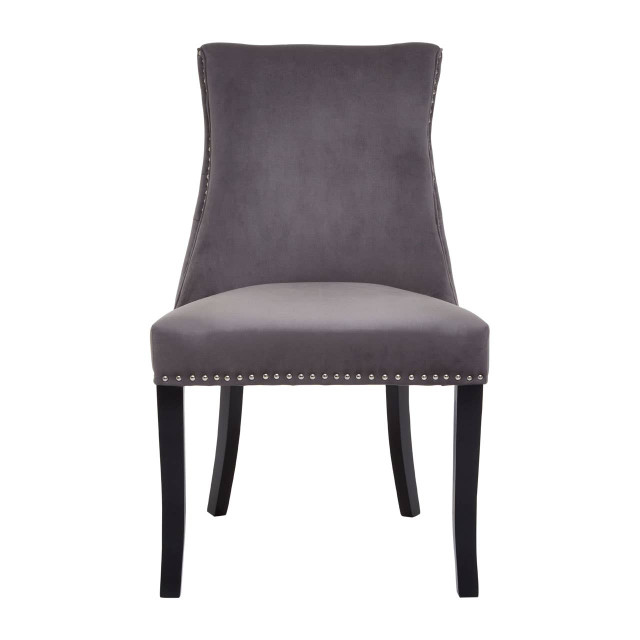 Premier Housewares Kensington Townhouse Dark Grey Dining Chair
