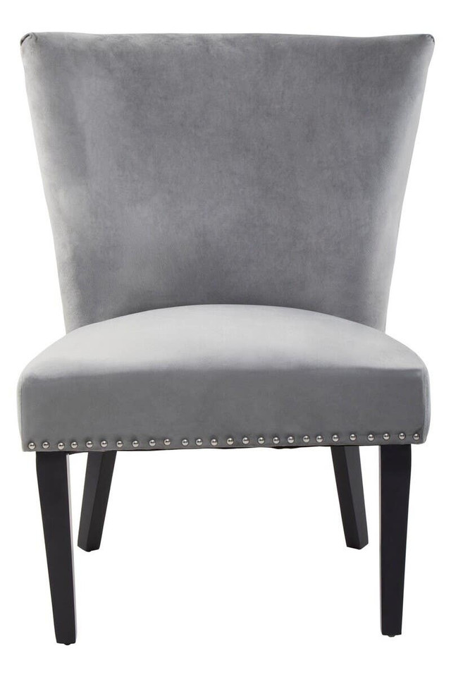 Premier Housewares Kensington Townhouse Grey Winged Dining Chair