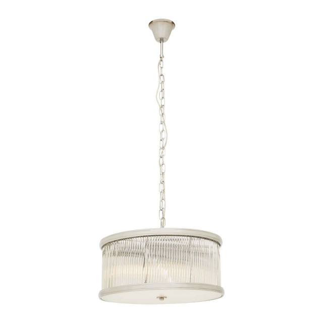 Premier Housewares Kensington Townhouse Nickel Pendant Light