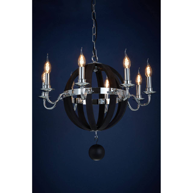 Premier Housewares Kensington Townhouse Rounded Chandelier