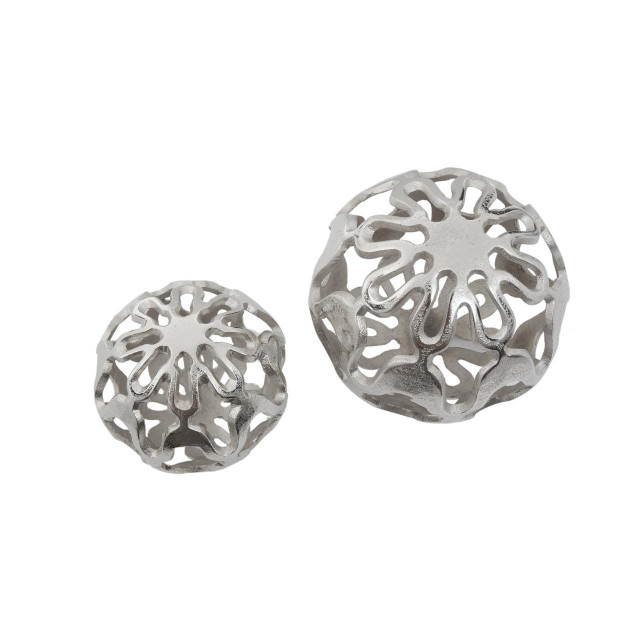 Premier Housewares Kensington Townhouse Set Of Two Deco Ball Set
