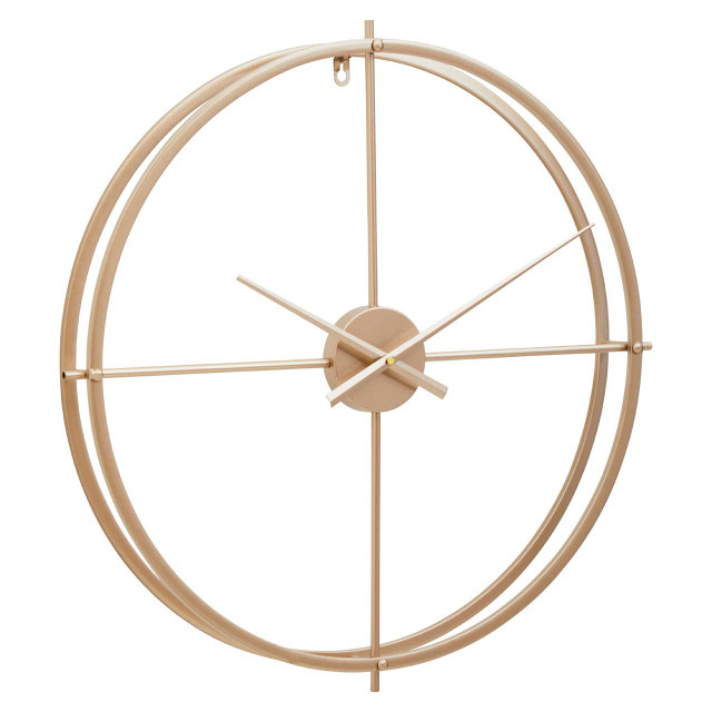 Premier Housewares Kent Large Gold Finish Wall Clock