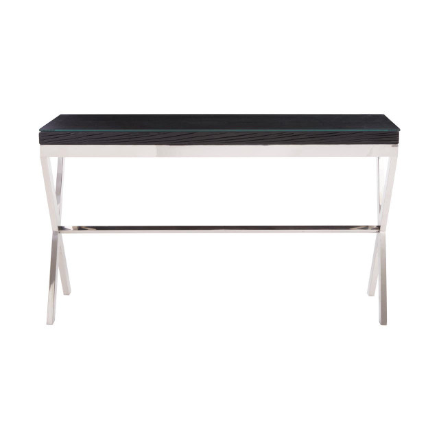 Premier Housewares Kerala Console Table With Crossed Legs