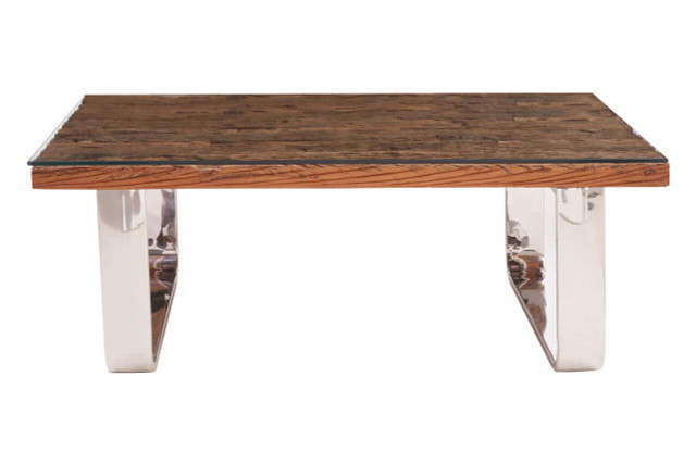 Premier Housewares Kerala Natural U Shaped Base Coffee Table