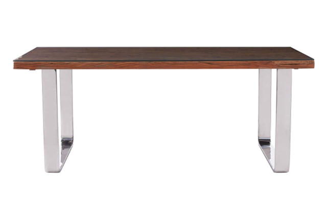 Premier Housewares Kerala Natural U Shaped Base Dining Table