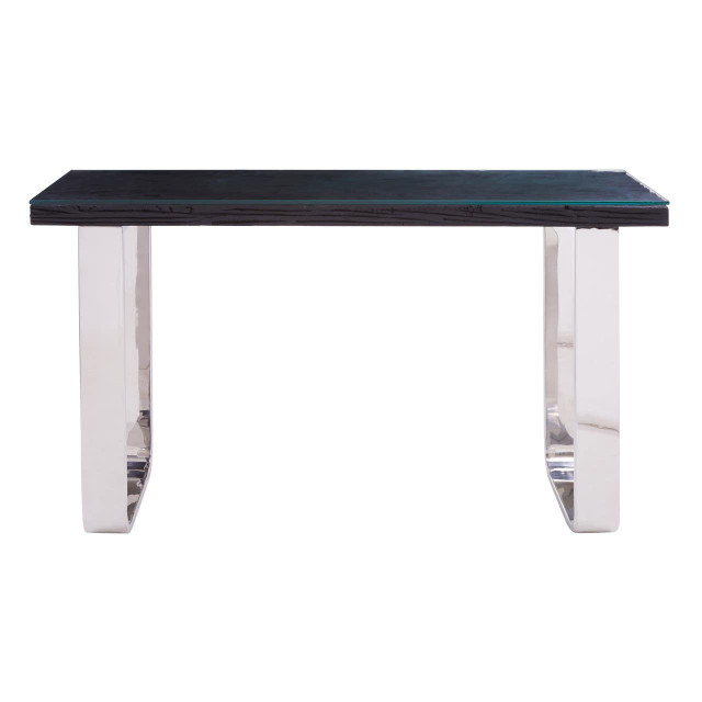Premier Housewares Kerala Small Black Console Table