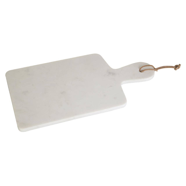 Premier Housewares Kindia Curved Handle Marble Paddle Board