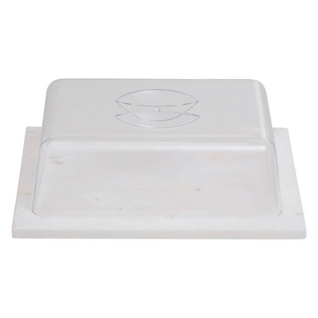Premier Housewares Kindia Marble Butter Dish With Lid