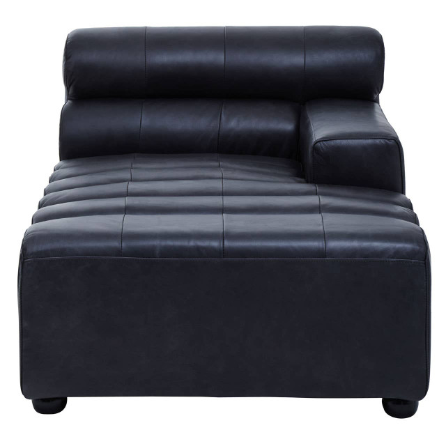 Premier Housewares King Right Arm Leather Modular Chaise