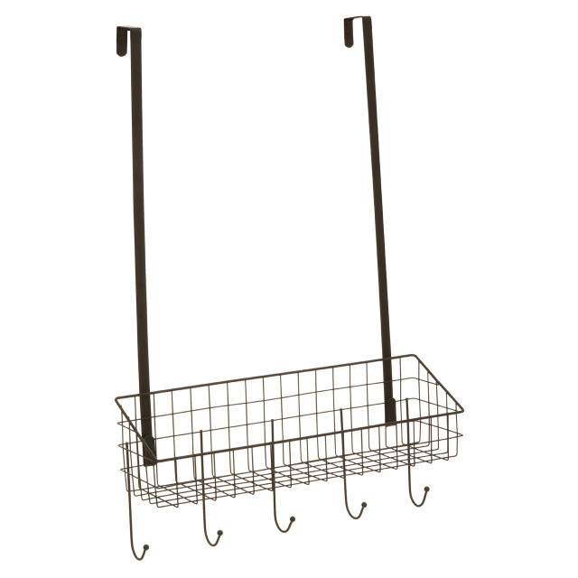 Premier Housewares Kirby Black Over The Door Hanger