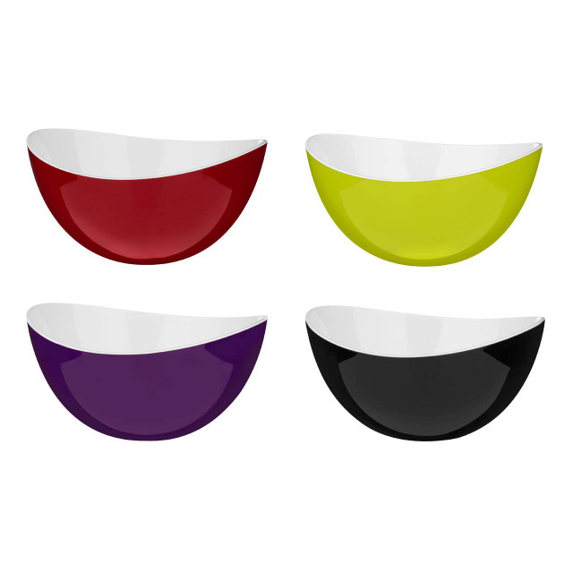 Premier Housewares Kitchen Colour Green And White Small Bowl