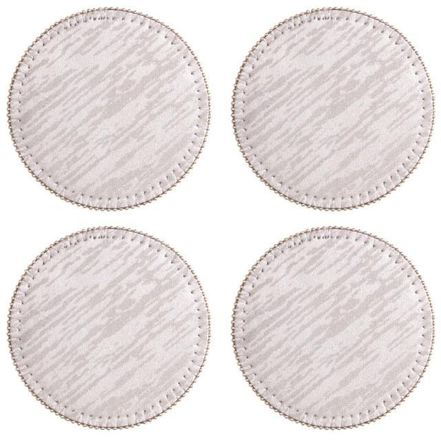 Premier Housewares Knightsbridge Set Of 4 Round Coasters