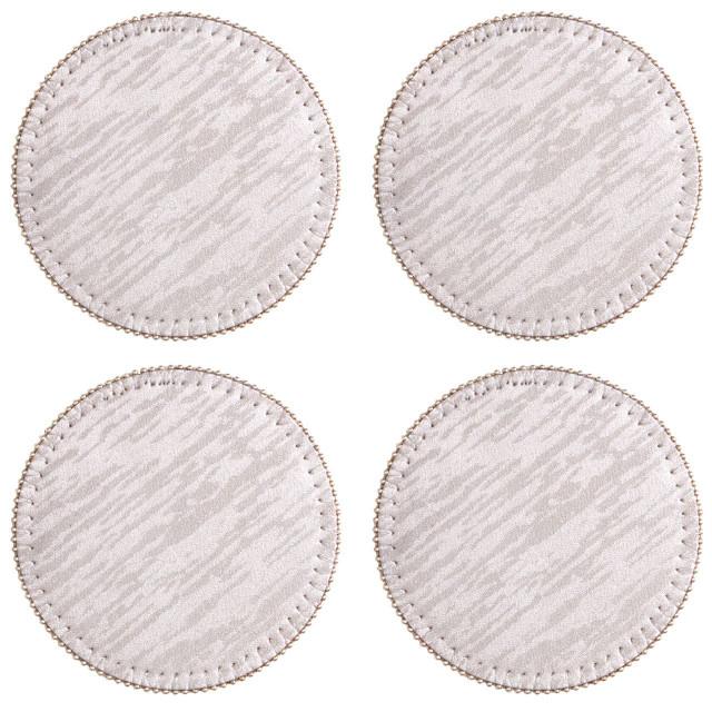 premier housewares Knightsbridge Set Of 4 Round Coasters