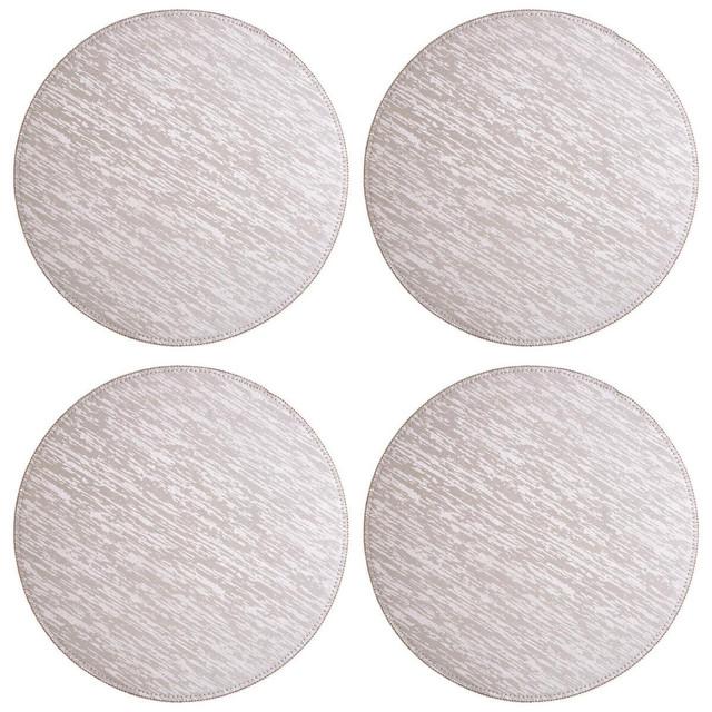 premier housewares Knightsbridge Set Of 4 Round Placemats